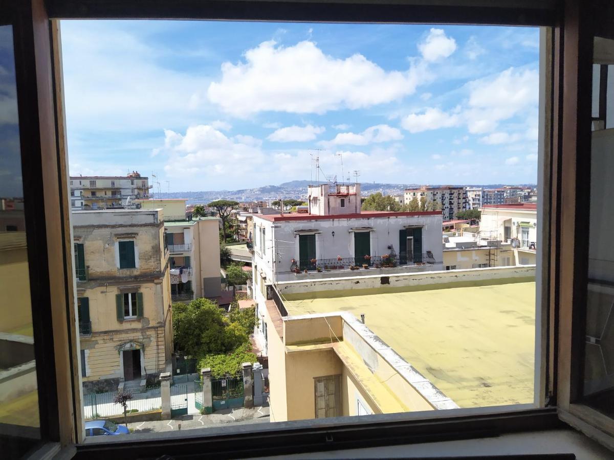 Vesuvio Corner - Spacious And Colorful Apartment In San Giorgio, Very Close To Napoli, Ideal For Families And Groups, Close To Pompeii, Sorrento... サン・ジョルジョ・ア・クレマーノ エクステリア 写真